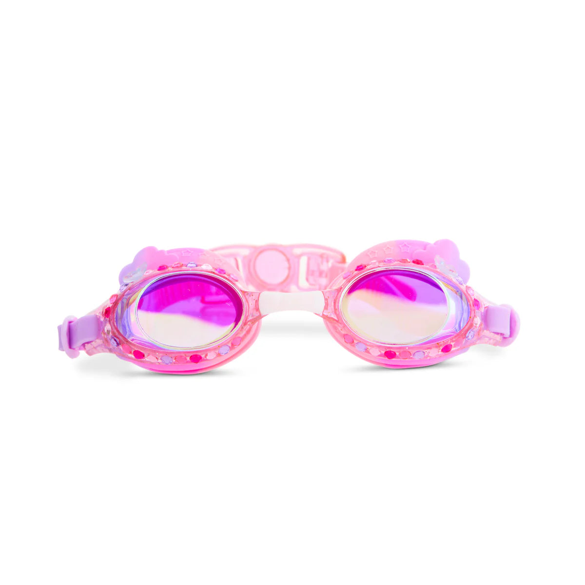 Bling2o Rainbow Floating Fuschia Swim Googles