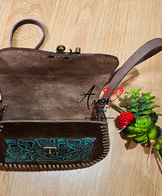 Bag - Leather Hand Painted (California) @amorfashionshop