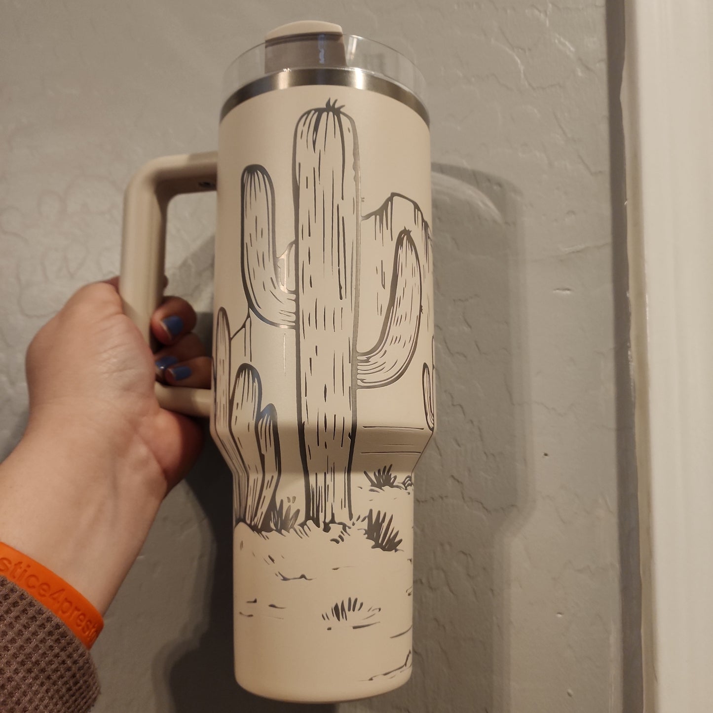 40 oz Engraved Stanley Desert Wrap