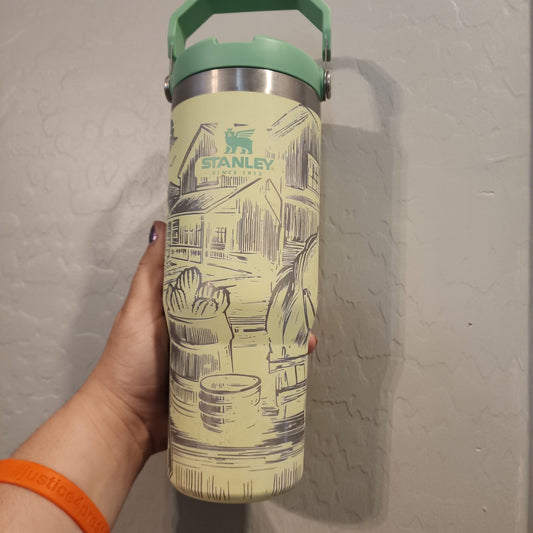 30 Oz engraved Ice Flow Cowgirl Babe