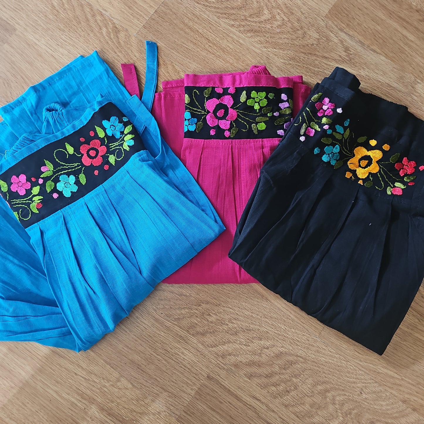 Off the Shoulder Mexican Hand Embroidered 3/4 @amorfashionshop.com