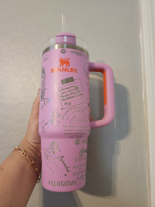 30 OZ Engraved Side Handle stanley