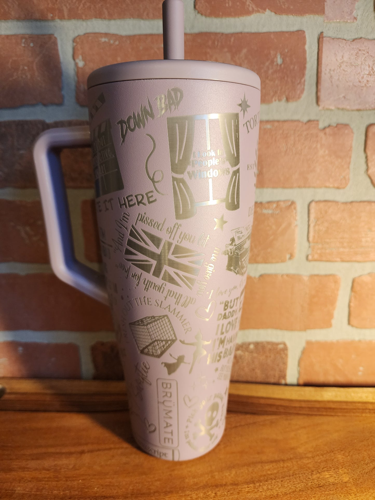 40 OZ Engraved Brumate Taylor 2.0