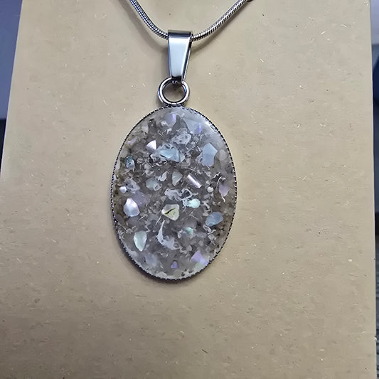 ACR-Oval/Ab-Necklace