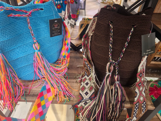 Bag Knitted Wayuu Tribe @amorfashionshop