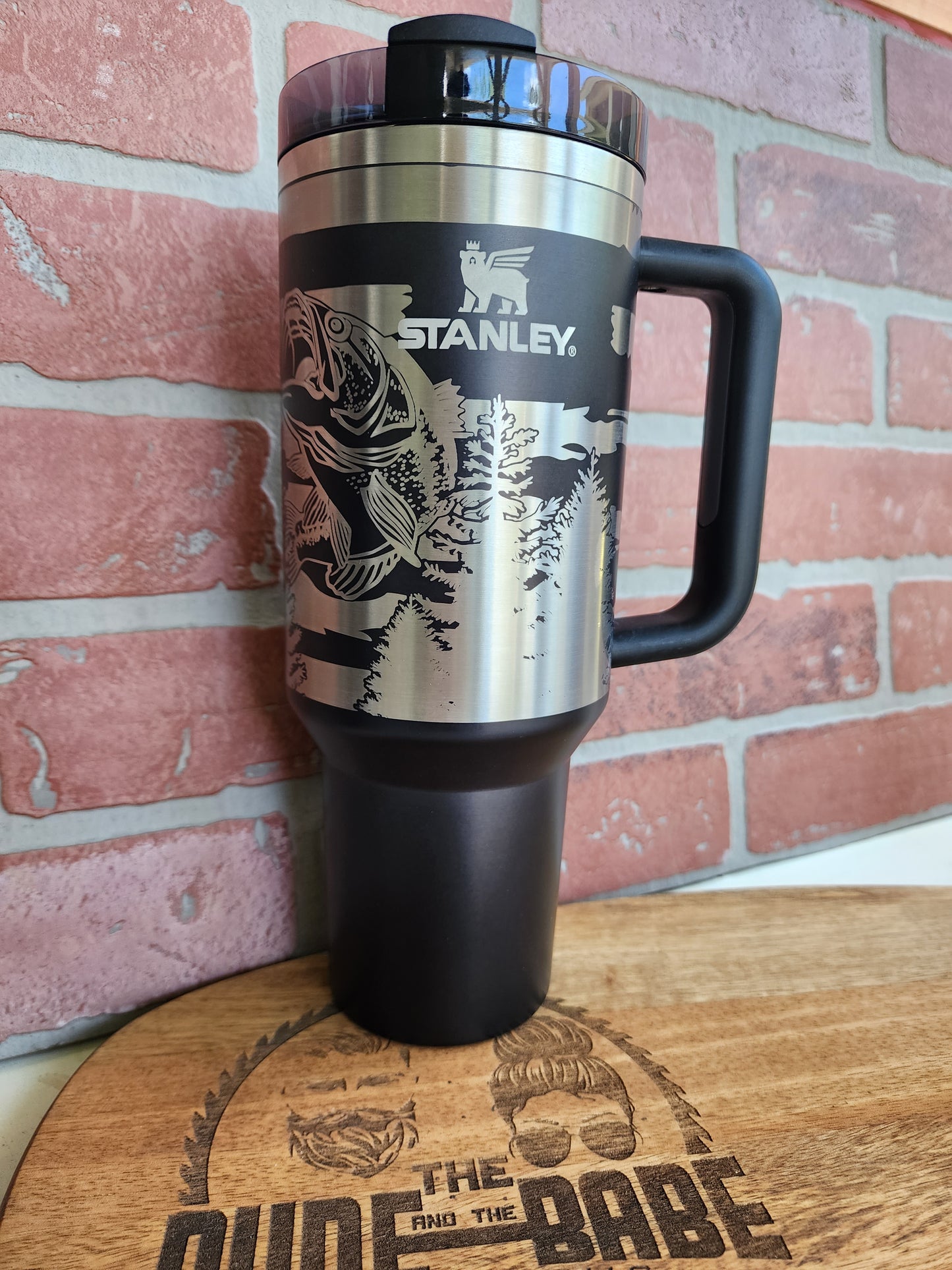 40 OZ Engraved Stanley (Hunt&Fish)