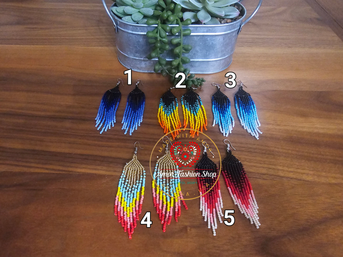 Dangling Bohemian Earring @amorfashionshop