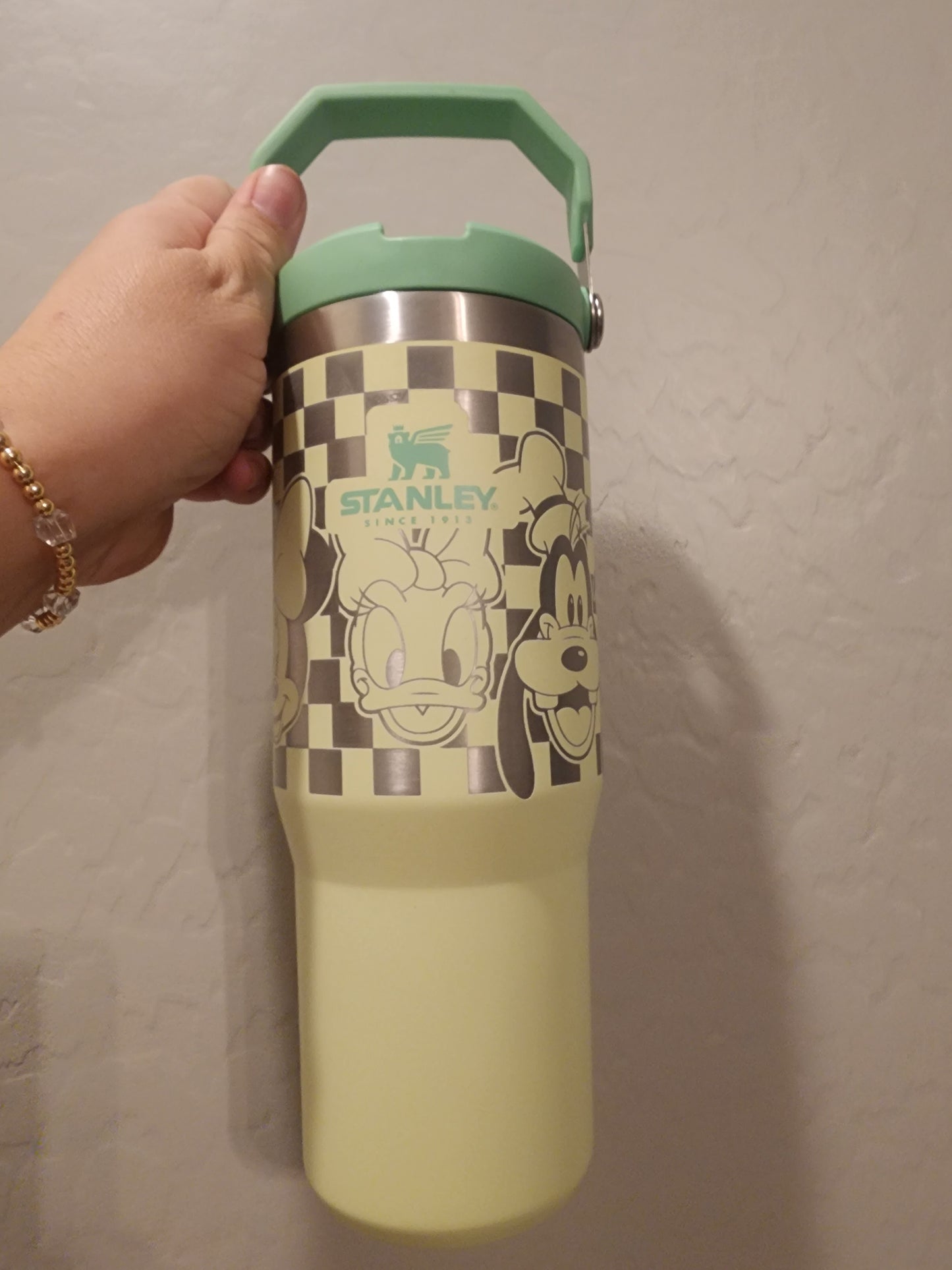 30 OZ MICKEY CHECKERED