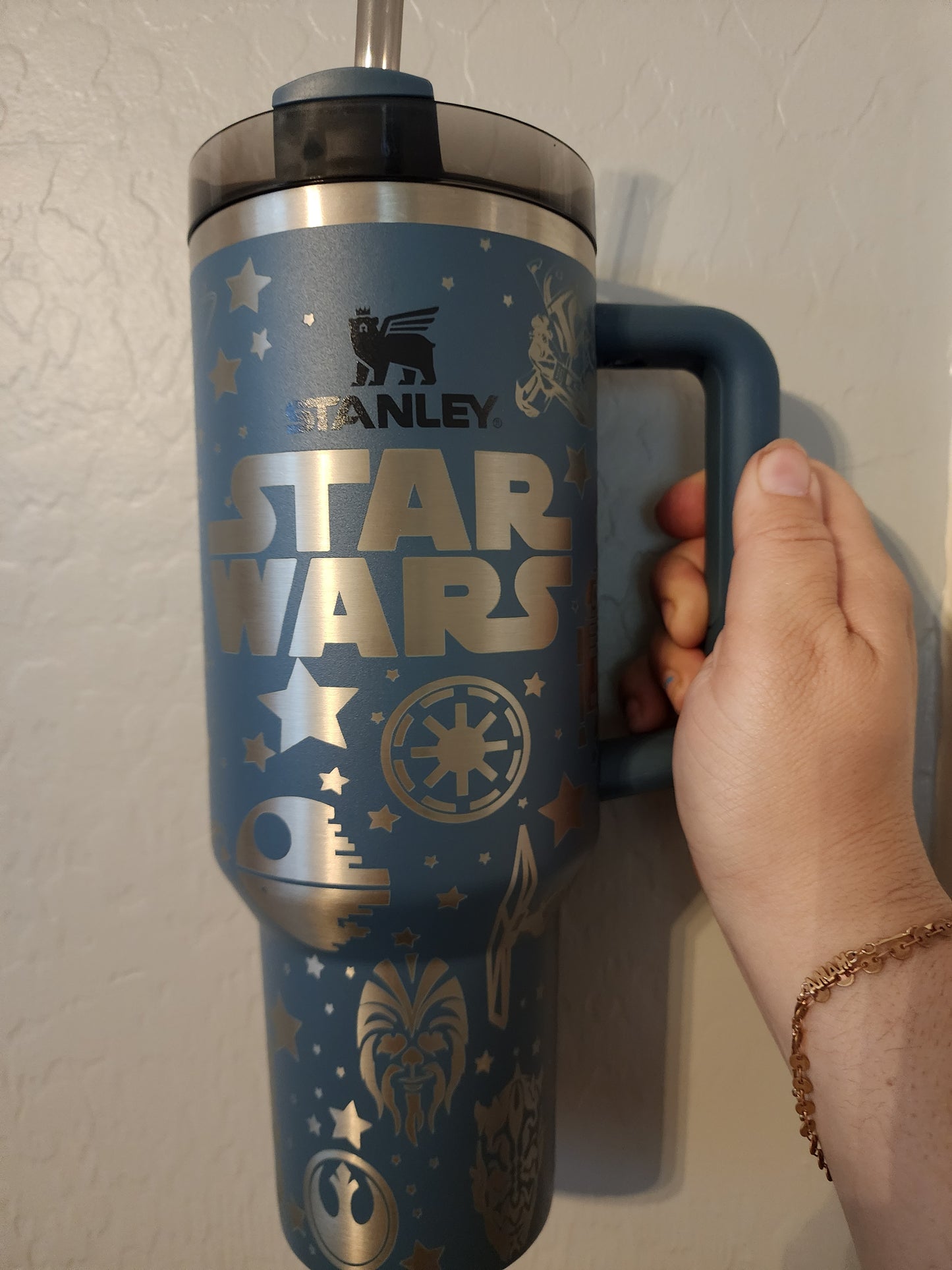 40 Oz Engraved Stanley Star Wars