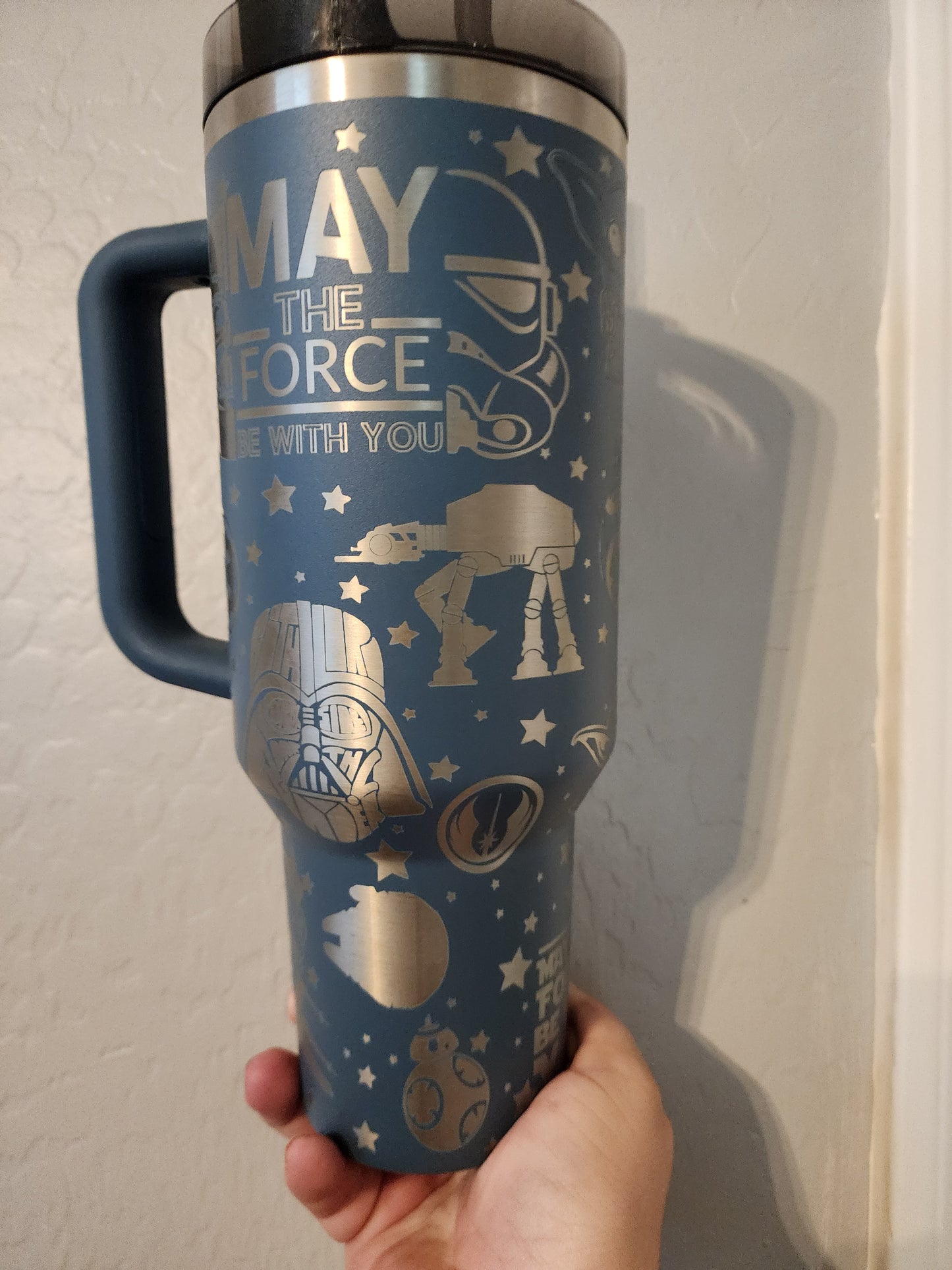 40 Oz Engraved Stanley Star Wars
