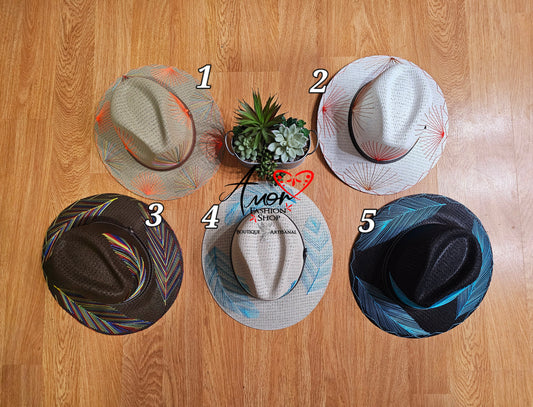 Embroidered colorful Hat @amorfashionshop