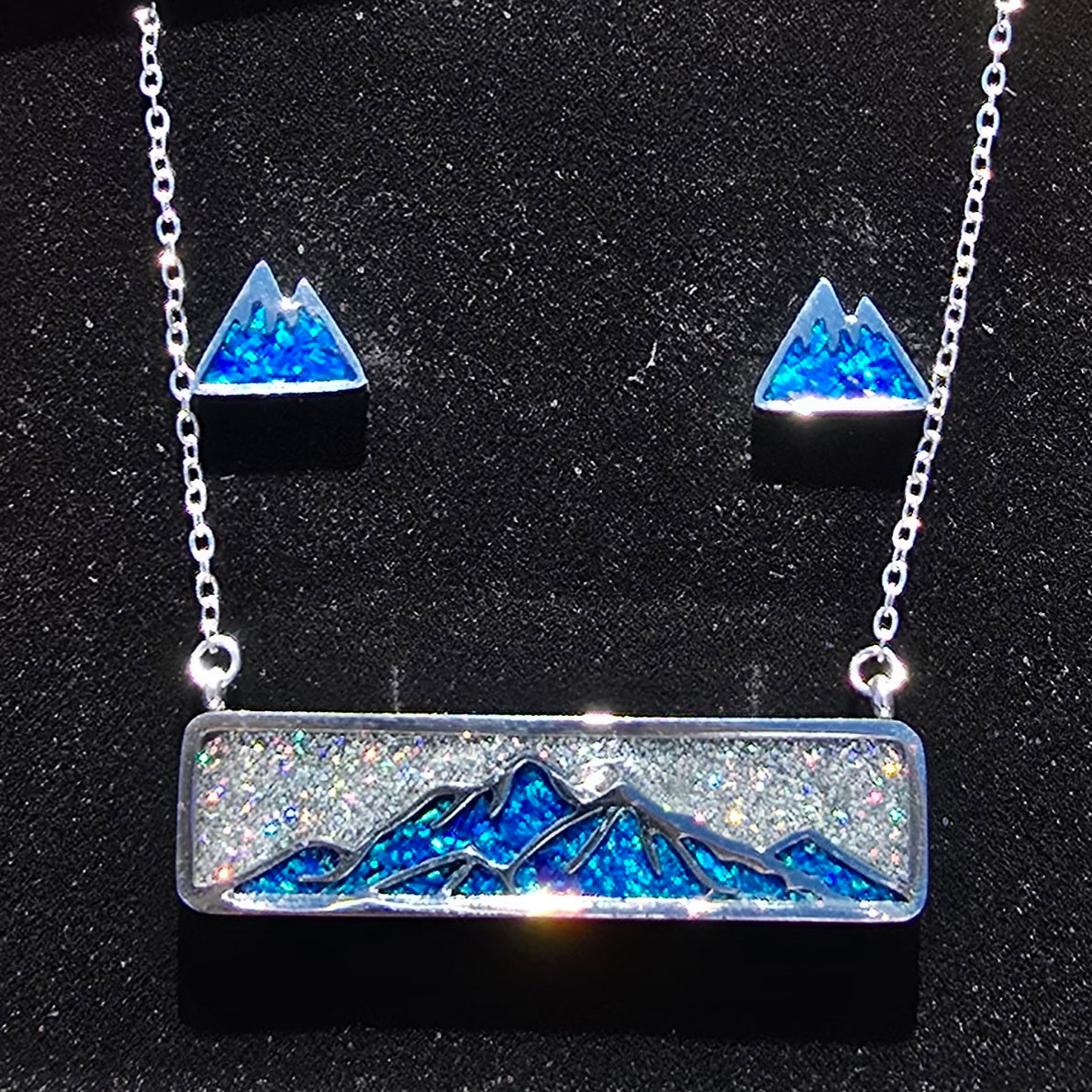 Jewlery Set-Mountain Plate