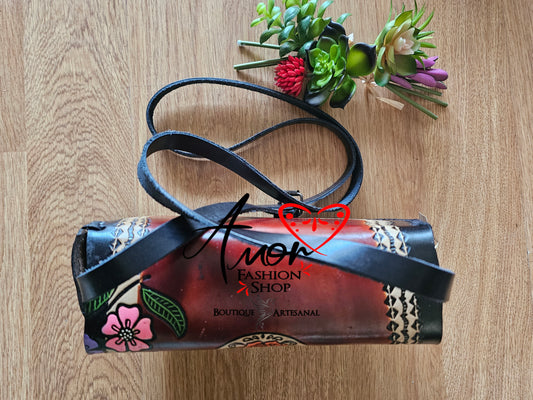 Bag - Leather Hand Painted (Minesota) @amorfashionshop