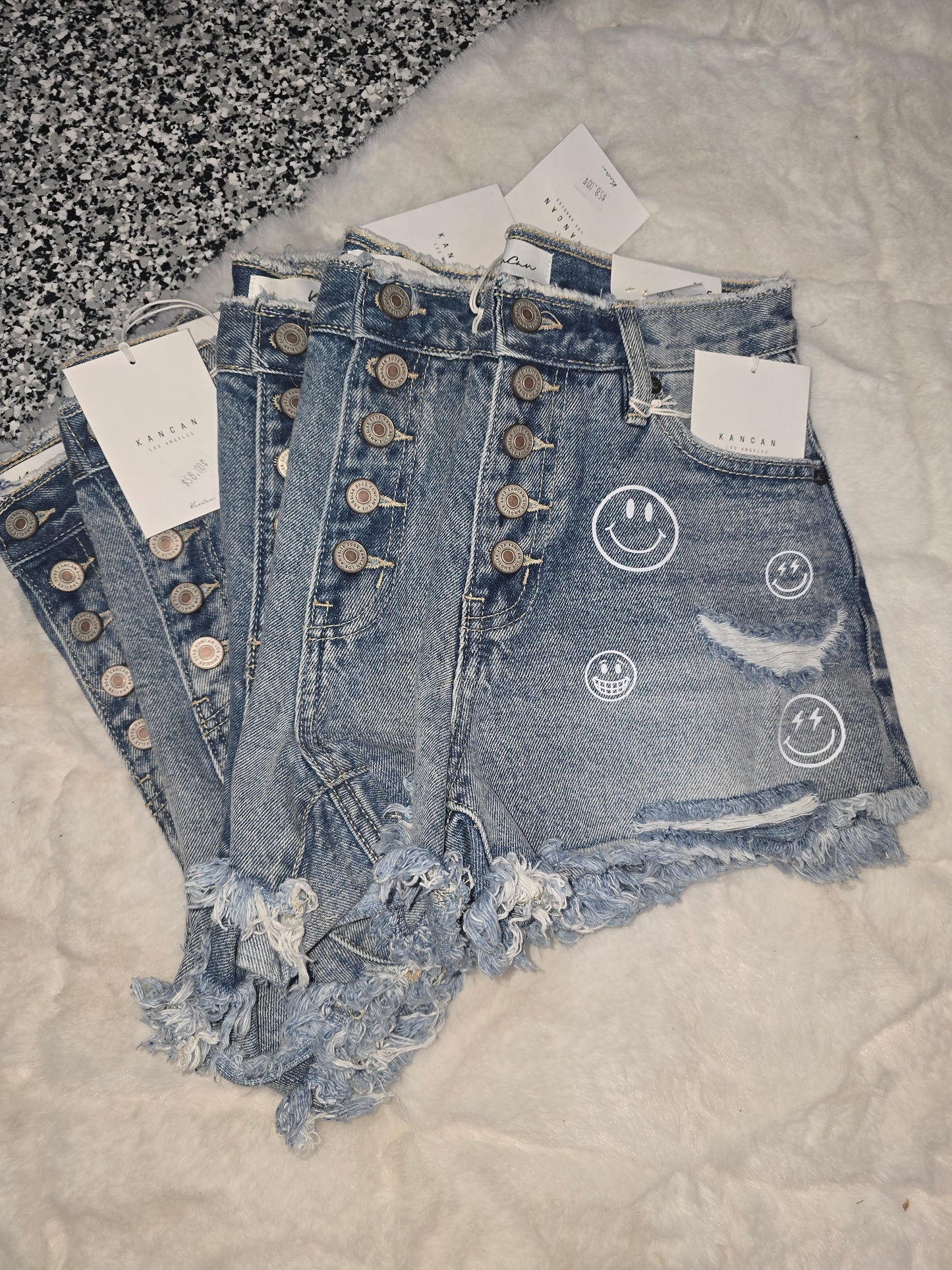 Smiley Face Shorts