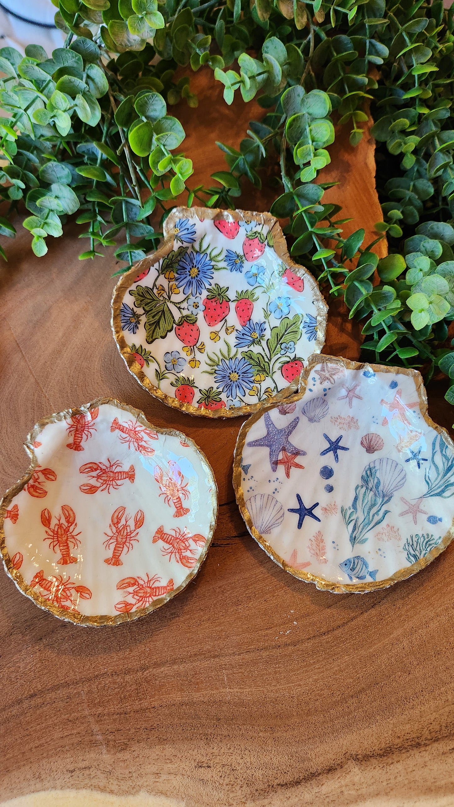Scallop Shell Trinket Dishes - The Laser Canvas
