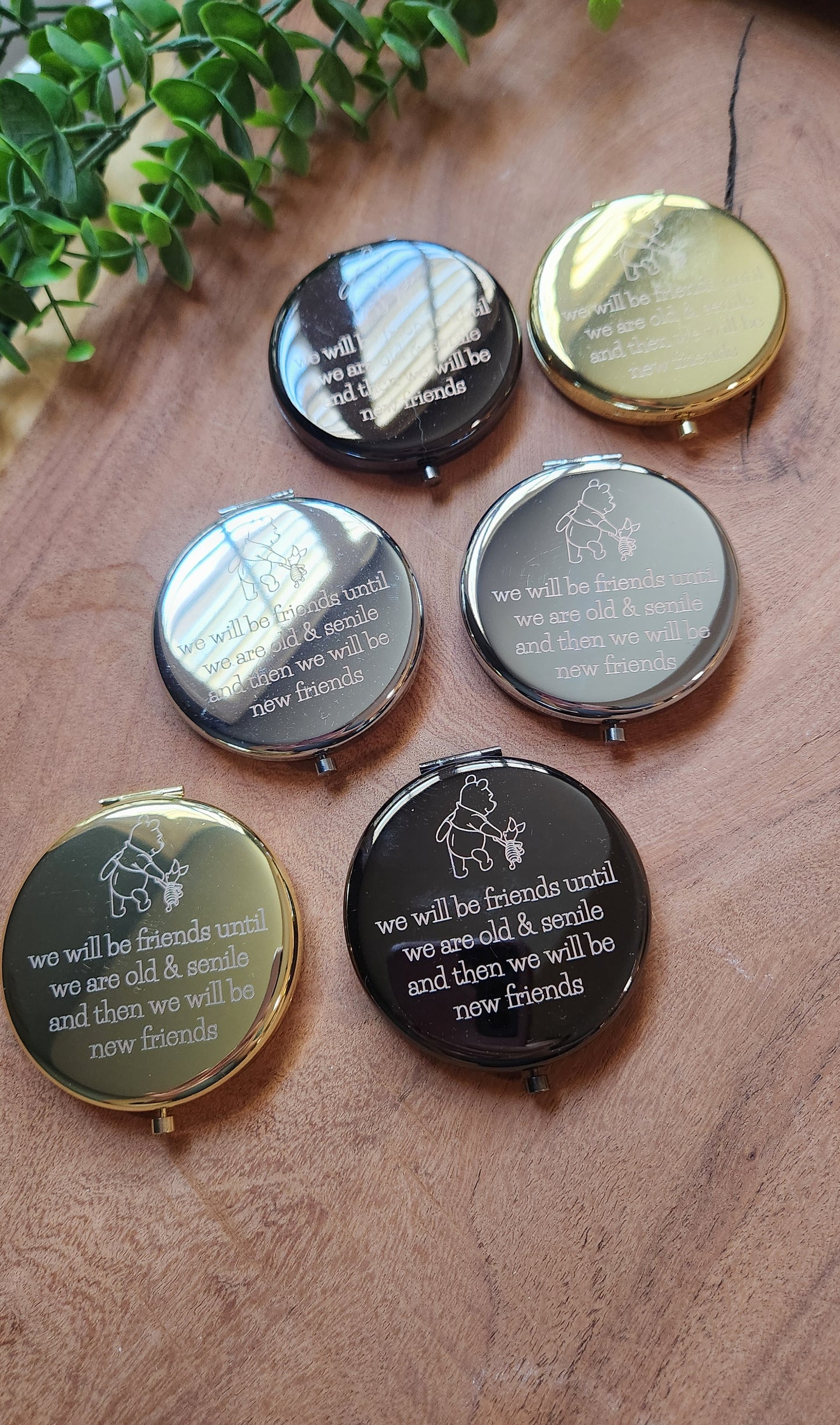 Engraved Pocket Mirrors - The Laser Canvas