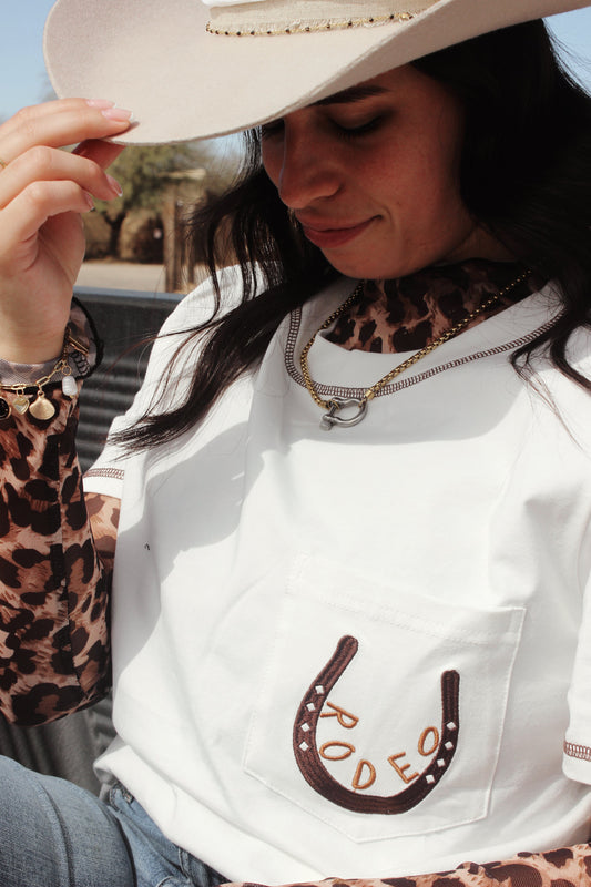 Duel Metal Horseshoe Necklace