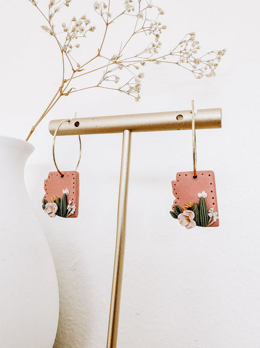 Desert Floral Az Hoops- DesertReign