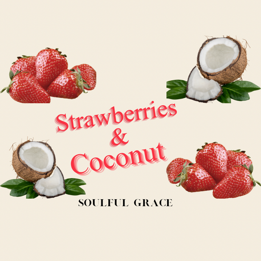 Strawberries & Coconut Perfume - Soulful Grace Shop