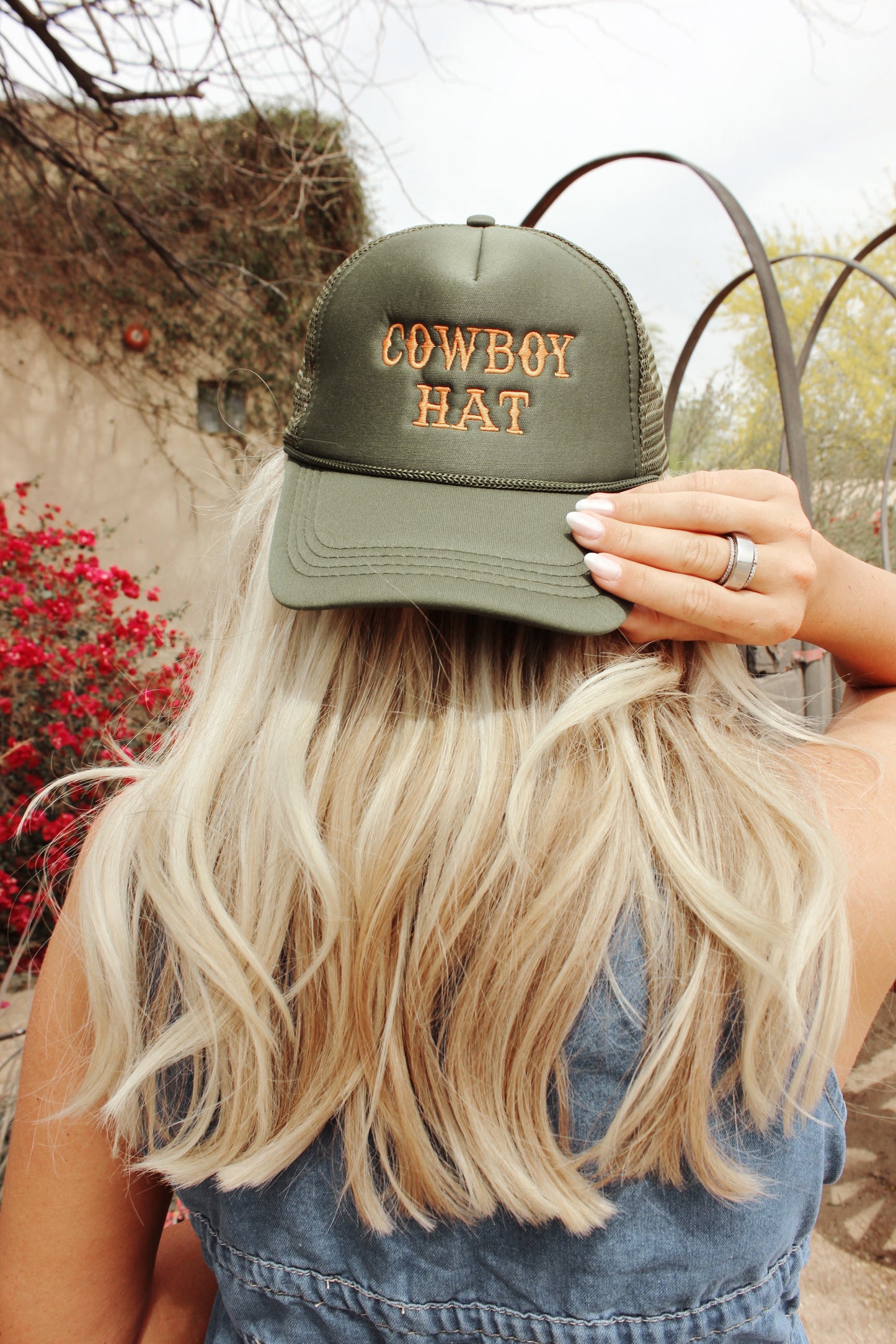 Cowboy Hat Trucker Hat