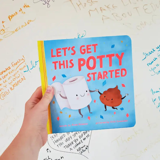 Let's Get The Potty Started Book - STV