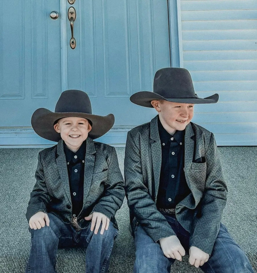 Keep ‘Em Cowboy Sports Coat- Tiny Cowboy Trading Co.