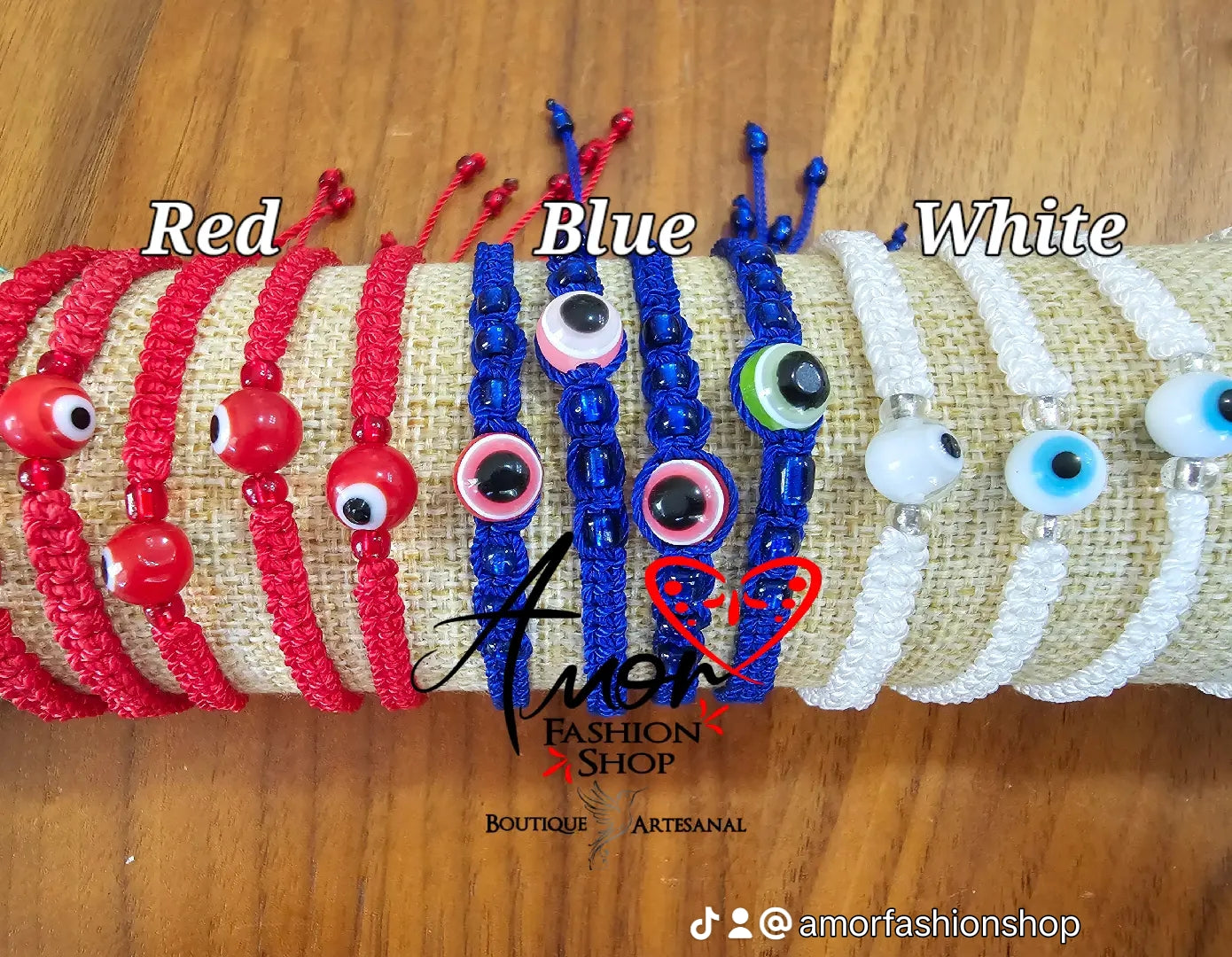 Eye Threaded Bracelets @amorfashionshop