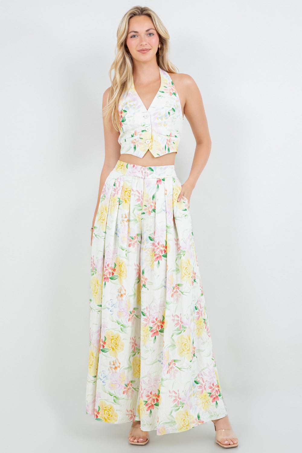 Sunset in Bloom 2 Pc Set - Made in Chic