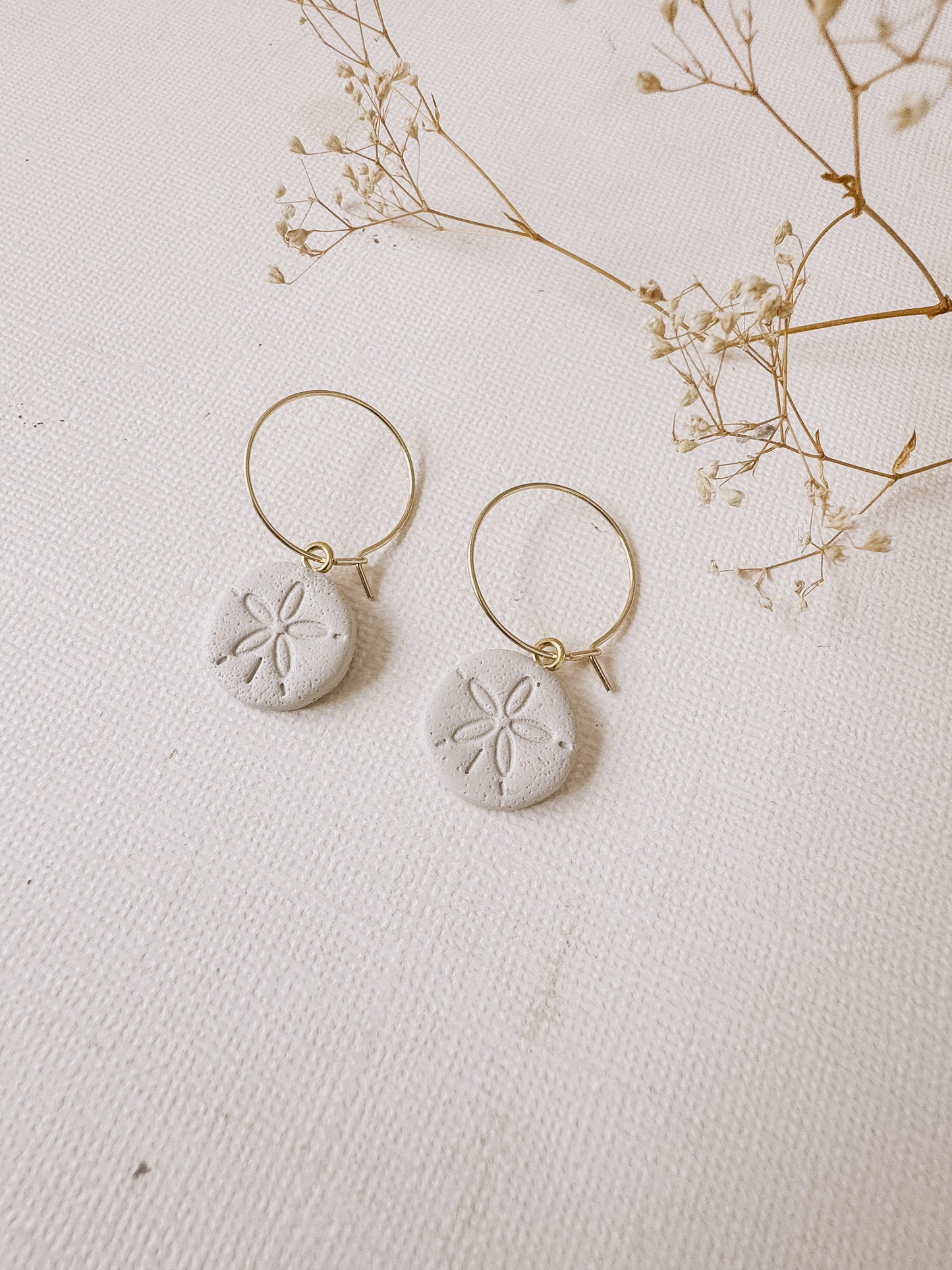 Sand Dollar Hoops -DesertReign