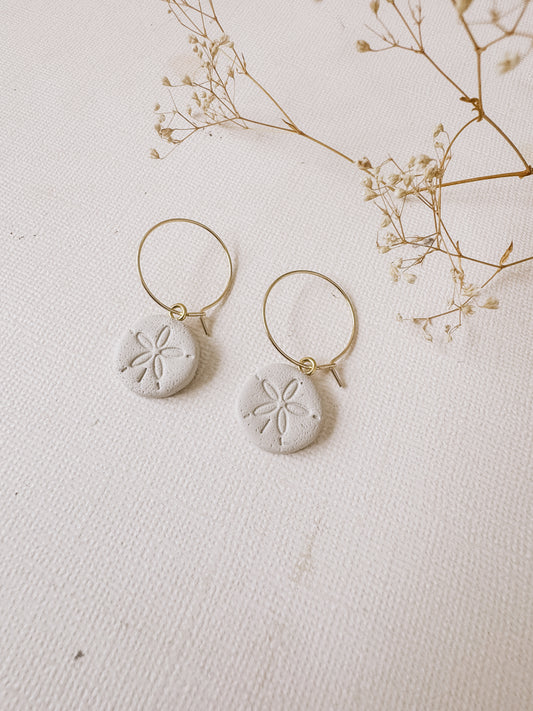 Sand Dollar Hoops -DesertReign