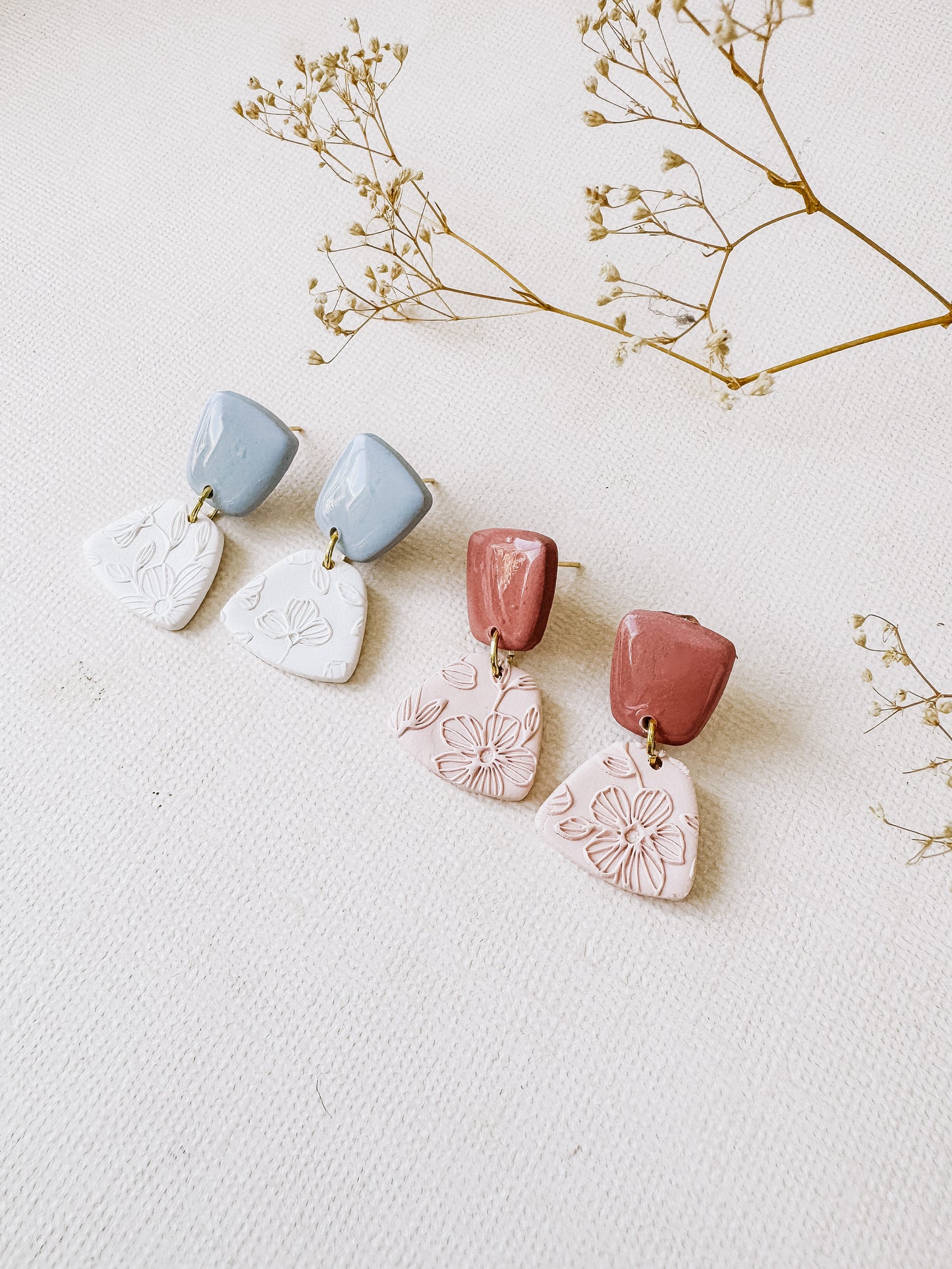 Spring Two Tone Earrings- DesertReign