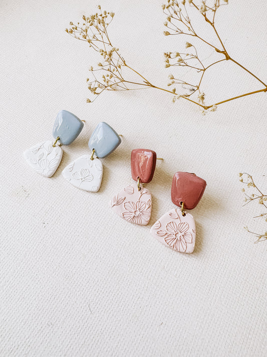 Spring Two Tone Earrings- DesertReign
