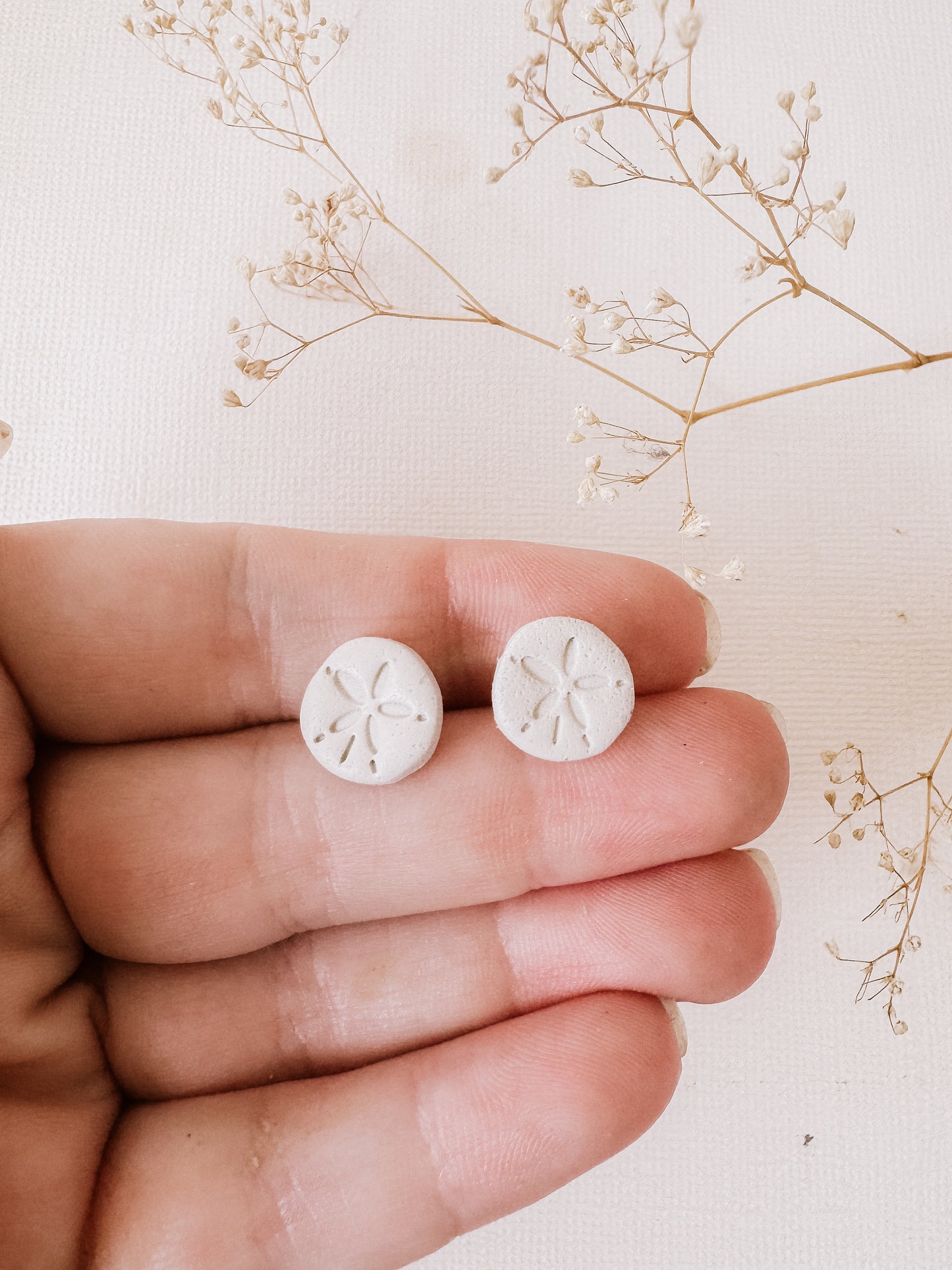 Sand Dollar Studs-DesertReign