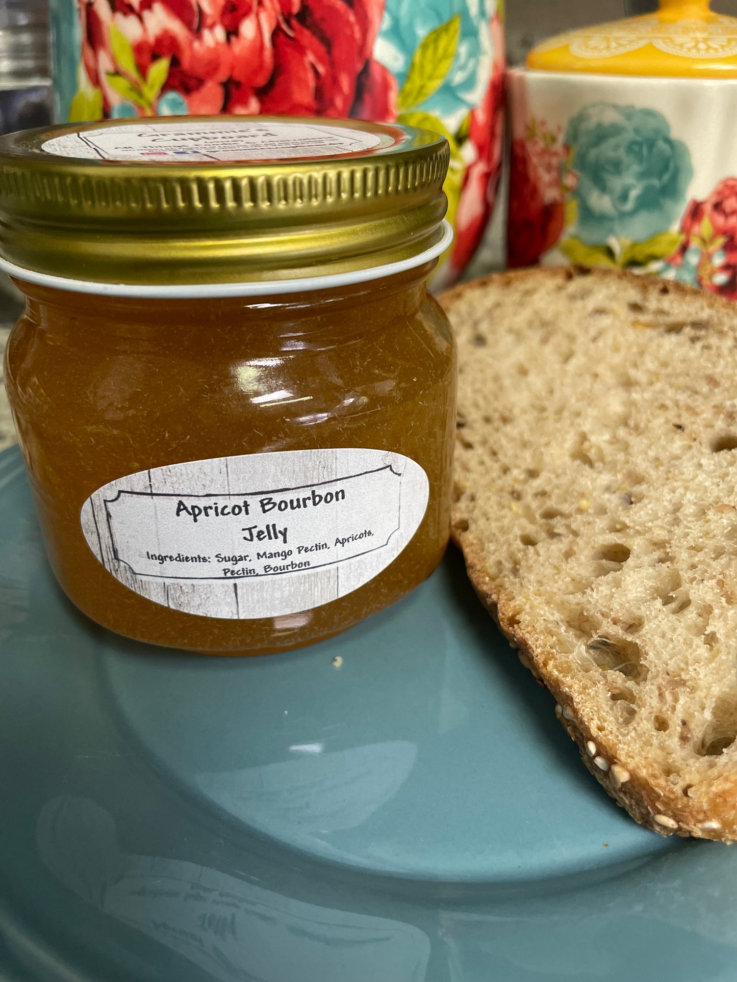 Apricot Bourbon Jelly