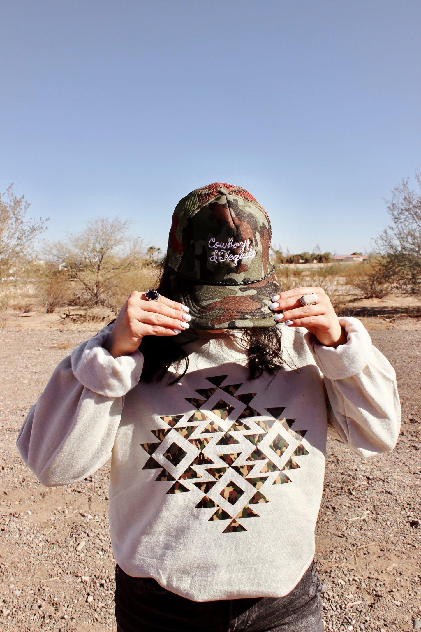 Cowboys and Tequila Trucker Hat