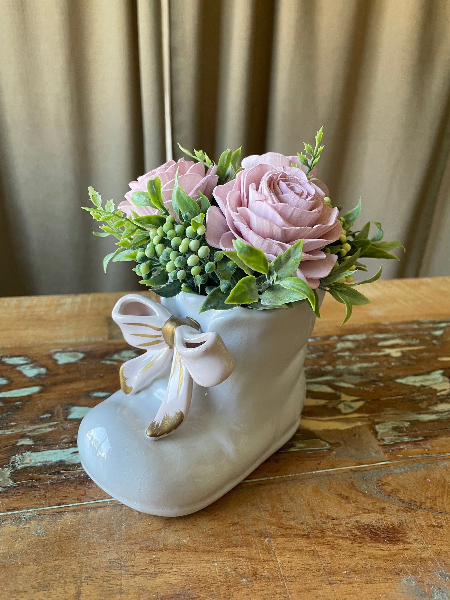 Baby Girl Wood Flowers - LUNA WOOD FLOWERS