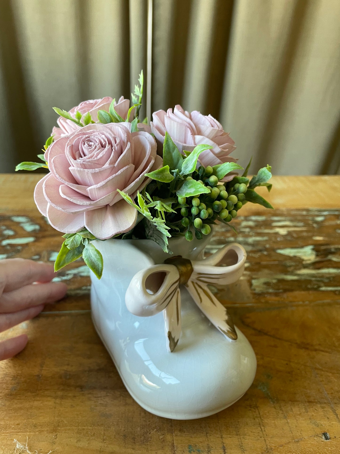 Baby Girl Wood Flowers - LUNA WOOD FLOWERS