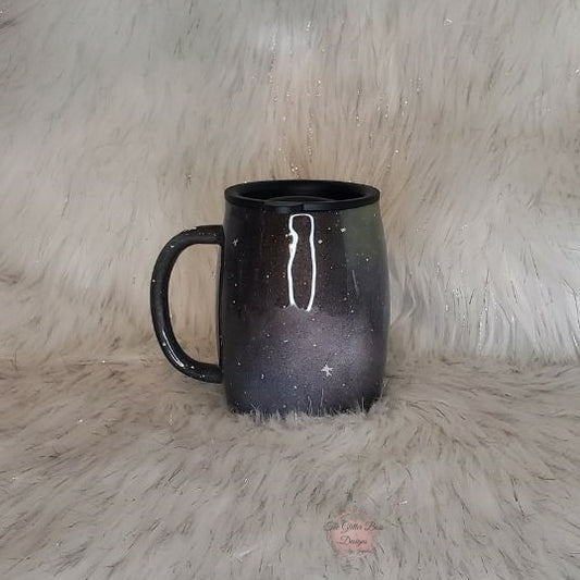 Best Dad in the Galaxy - 20 oz Skinny - Glitter Boss