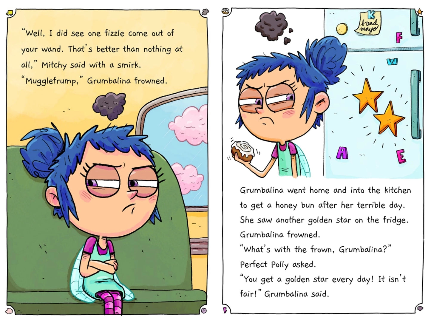 Grumbalina The Cardboard Wand Book - CHD