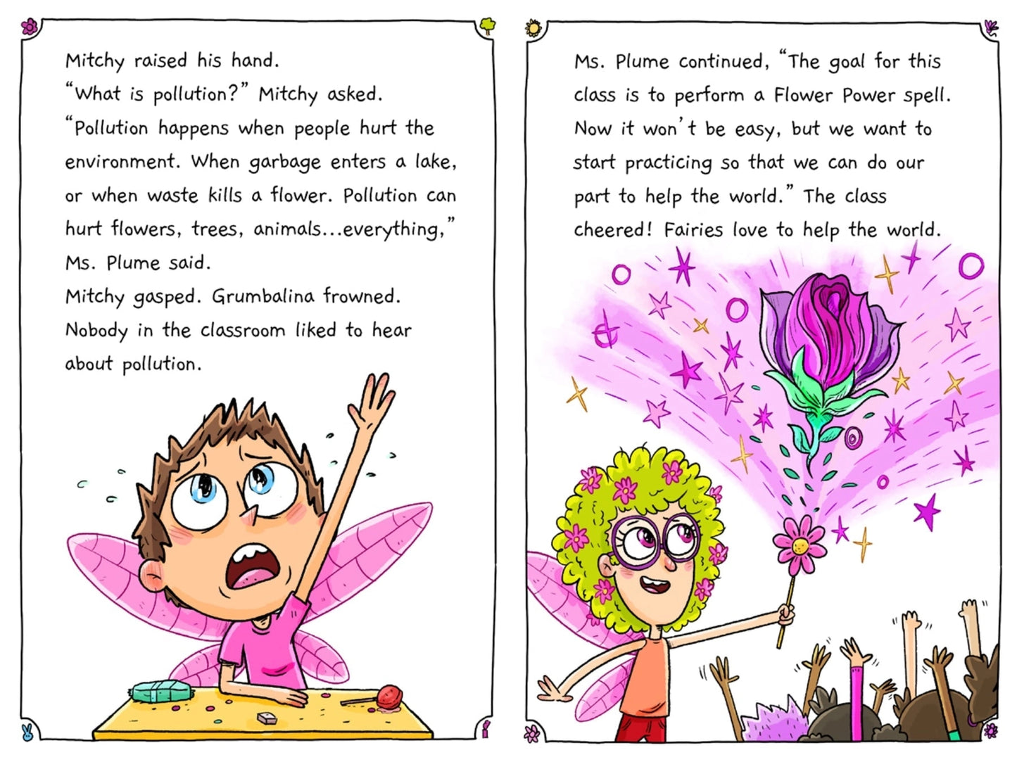 Grumbalina The Flower Power Spell Book - CHD