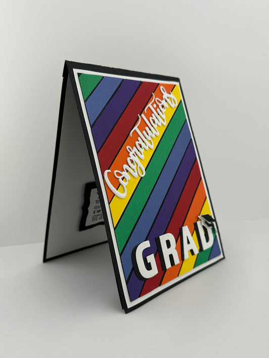 Graduation Card RAINBOW