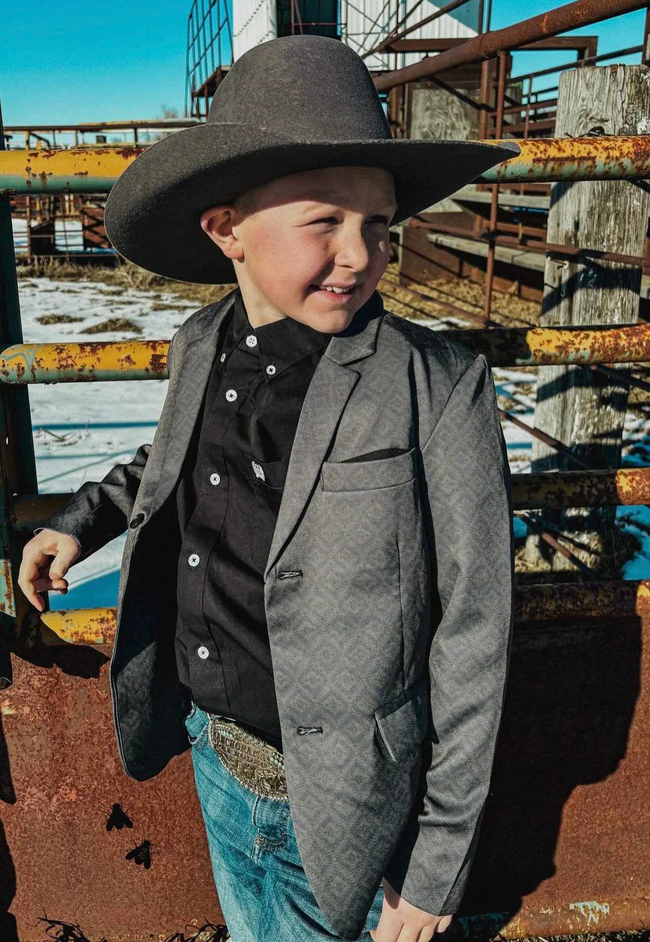 Keep ‘Em Cowboy Sports Coat- Tiny Cowboy Trading Co.
