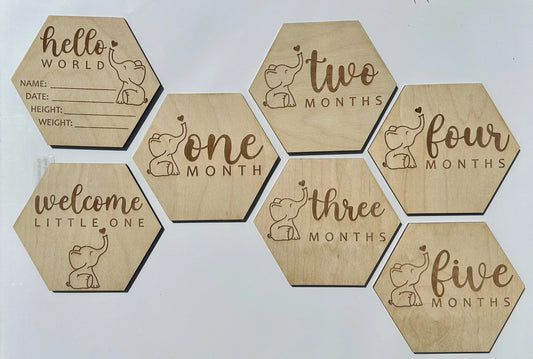 Baby Milestone Set - Burlapitup-STV