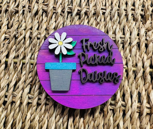 Magnetic Insert - Fresh Picked Daisies - STV