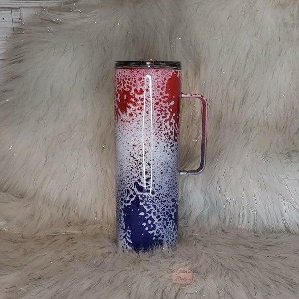 Fathor - 20 oz Handled Skinny - Glitter Boss