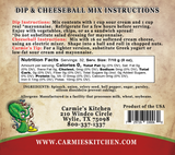 Carmie's Kitchen - Fiesta Spinach Dip & Cheesball Mix