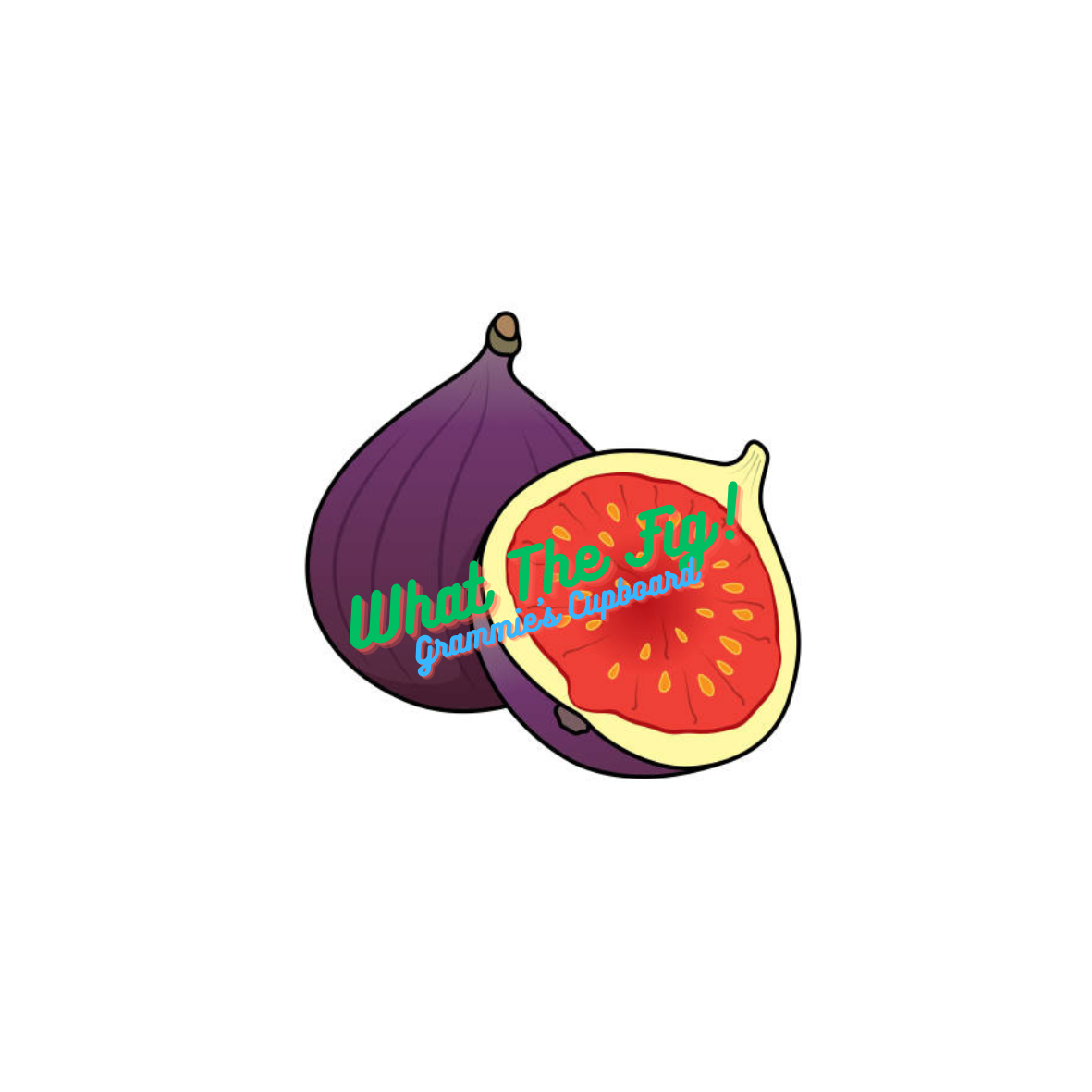 What The Fig Sticker