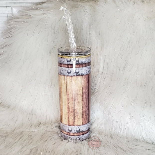 Limited Edition Greatest Dad - 20 oz Skinny - Glitter Boss