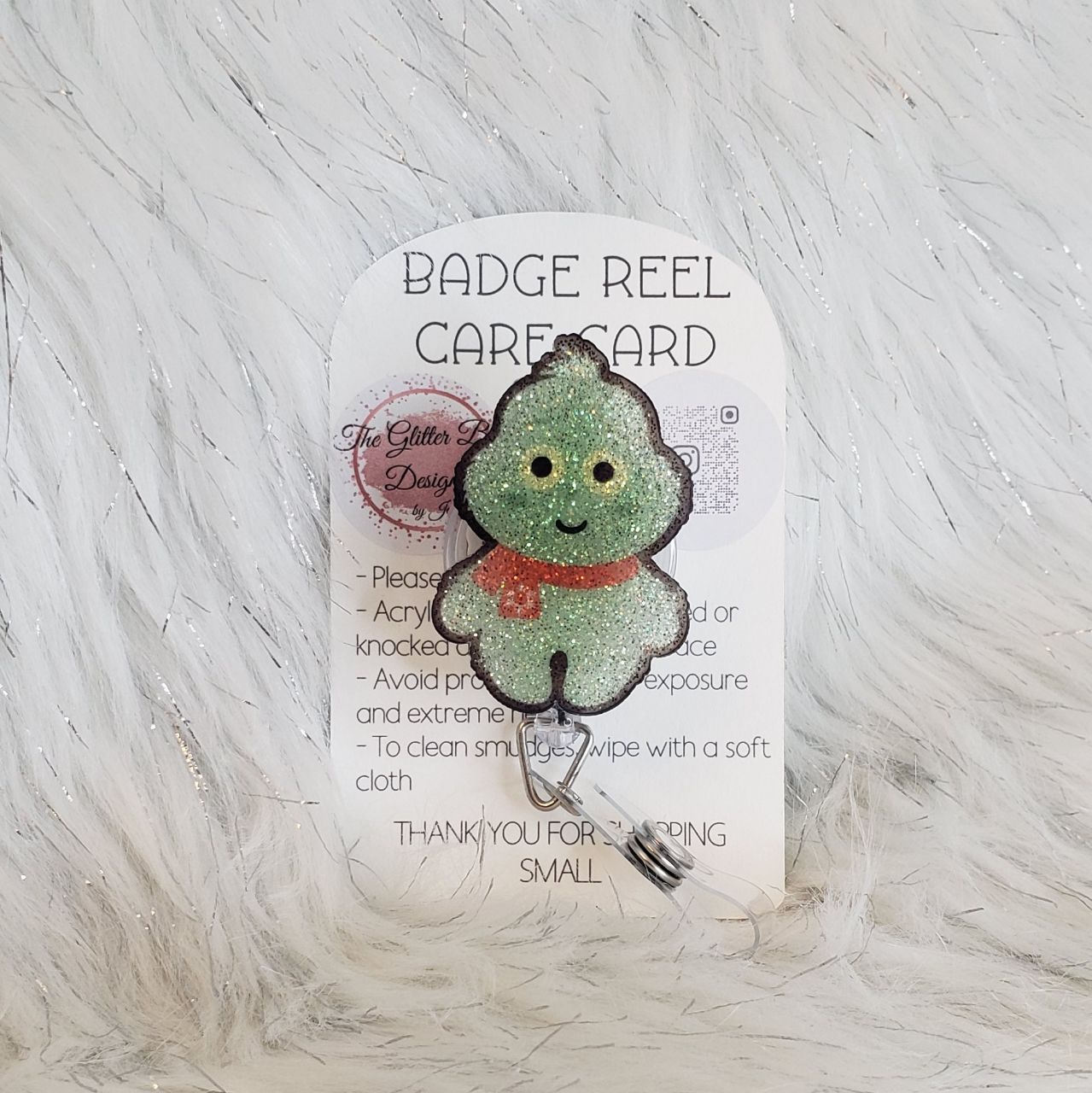 Badge Reels - Glitter Boss