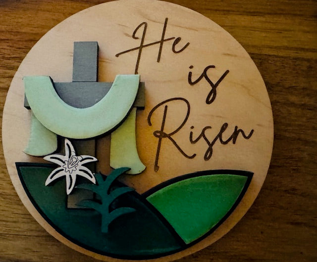Magnetic Insert - He is Risen - STV